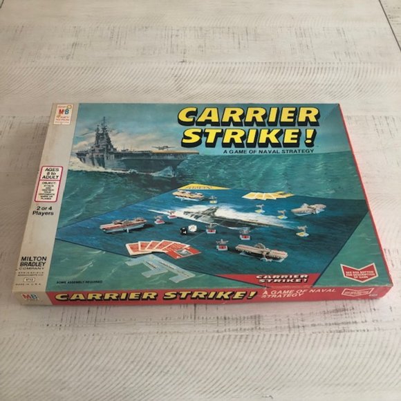 Milton Bradley Other - Vintage 1977 Milton Bradley Carrier Strike